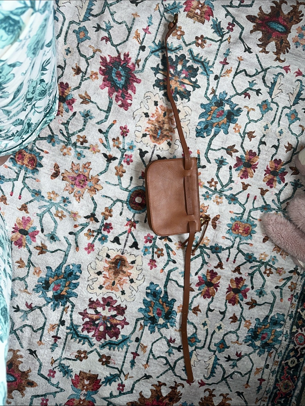 Leather Crossbody Bag in Brown - Women's  Belt Bag